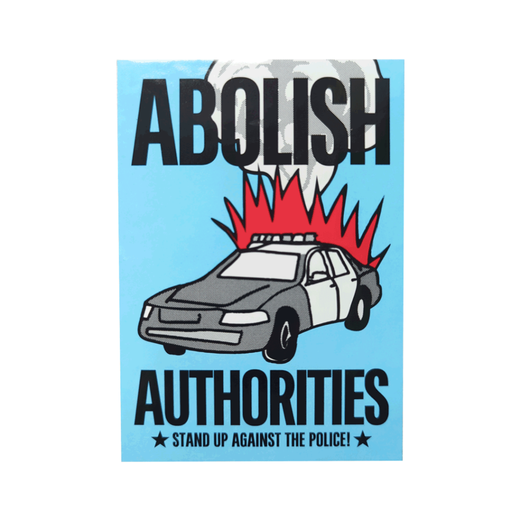 Abolish authorities – 20 adesivi