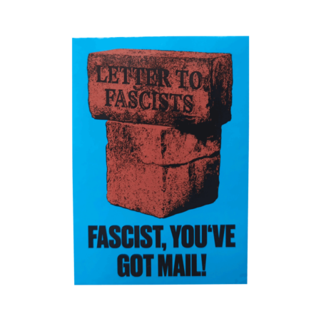Fascist, you've got mail – 20 stickers