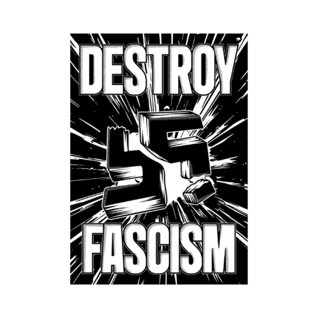 Destroy fascism – 20 stickers