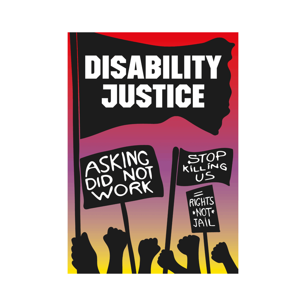 Disability justice – 20 adesivi