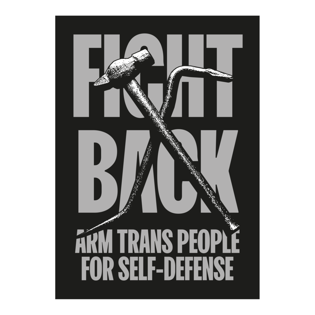Fight back! Arm trans people for self-defense – 20 adesivi